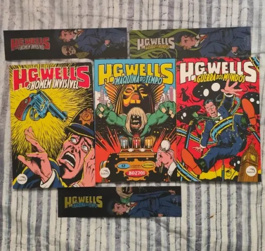 Livros H.G. Wells - Ficção Científica (usados)