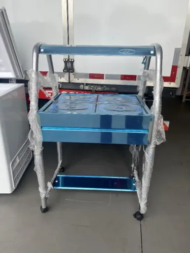 Self Service Carro Térmico Buffet IBET - 4 Cubas Inox