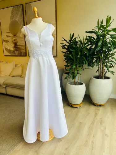 Vestido de noiva Minimalista