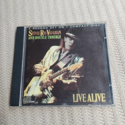 Cd Stevie Ray Vaughan & Double Trouble - Live Alive (1986)