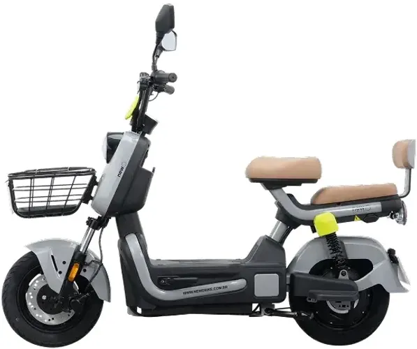 SCOOTER ELETRICA TANK 800W CINZA BATERIA DE GRAFENO 60V 26AH ARCA NEW E-BIKE