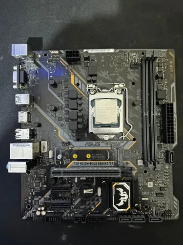 Placa mãe H310m Asus tuf + i3 9100f - para conserto