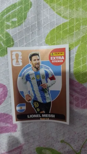 Figurinha legend messi bronze