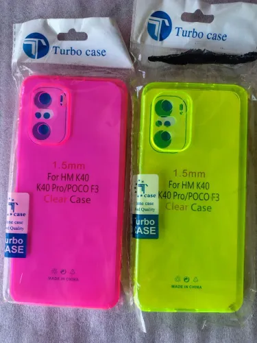 Kit Capa case neon k40 /k40 pró/poco f3 