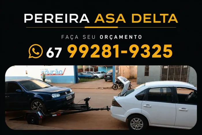 Asa delta barato guincho reboque