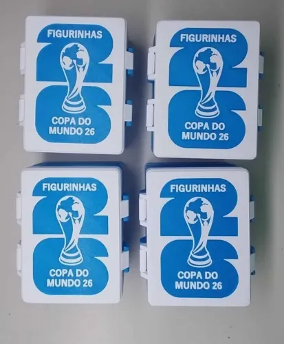 Porta figurinhas Copa 2026