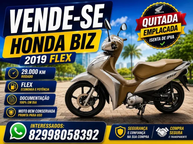Honda biz 2019