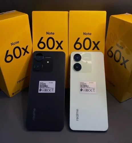 Smartphone Realme Note 60x 64GB, 3GB RAM, Tela 6,72 polegadas 120Hz Lacrado Entregamos