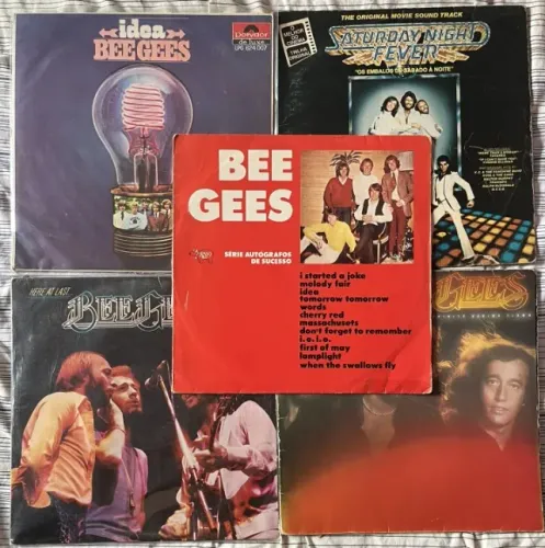 Coleção Lote Discos de Vinil Lp Bee gees