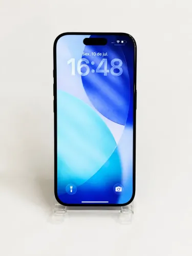 iPhone 17 Pro 256GB Azul Titânio - Seminovo | Bateria 100% | Apenas 10 Ciclos