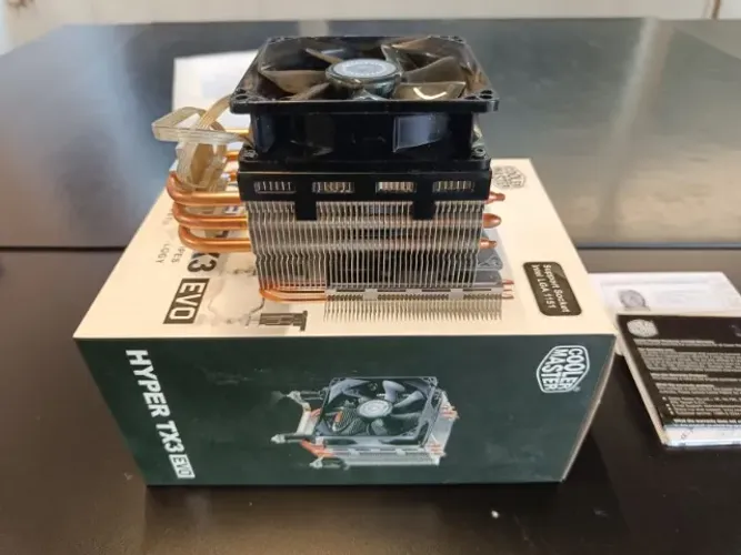 Air Cooler CoolerMaster Hyper TX3 EVO RR, AMD/Intel, 90mm, Preto -TX3E-28PK-R1