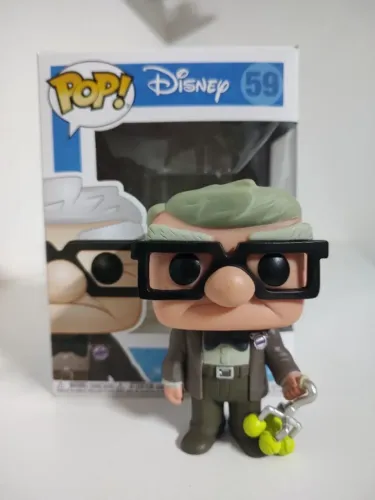 funko pop carl fredricksen - disney up altas aventuras - #59