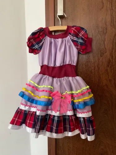Vestidos infantis festa junina