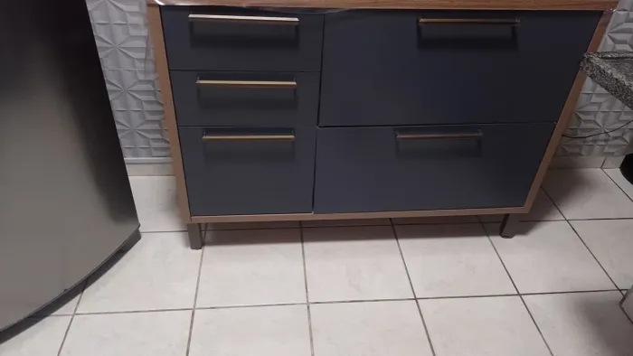 Armário de cozinha elegante 