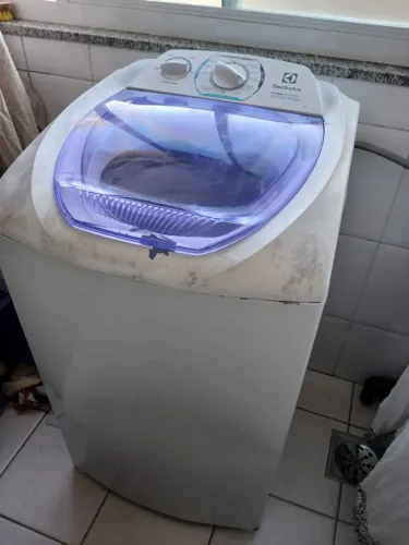 Lavadora de Roupas Electrolux 8kg Branca