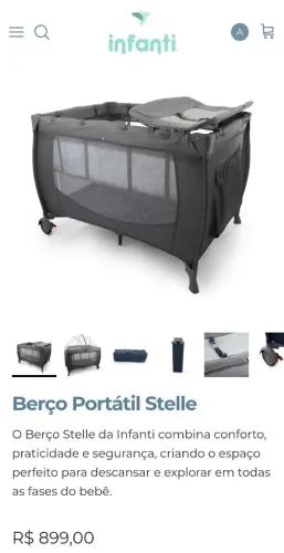 Berço Portátil Infanti