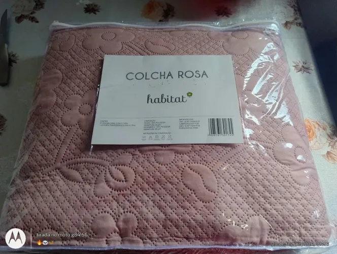 Vendo colcha casal nova