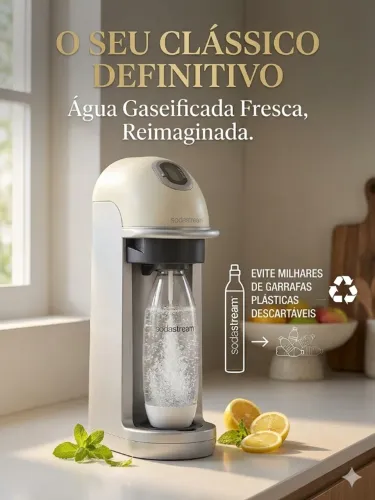 Máquina de água com Gás - Sodastream