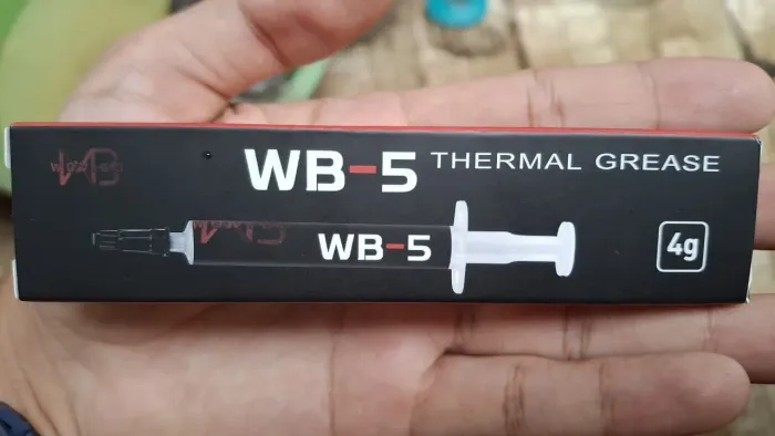 Pasta térmica Wovibo WB-5 4g 17 W/mK