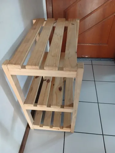 Estante em palete
