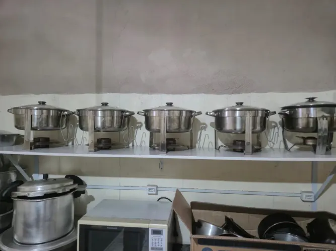 Rechauds de inox para bufft ou restaurantes