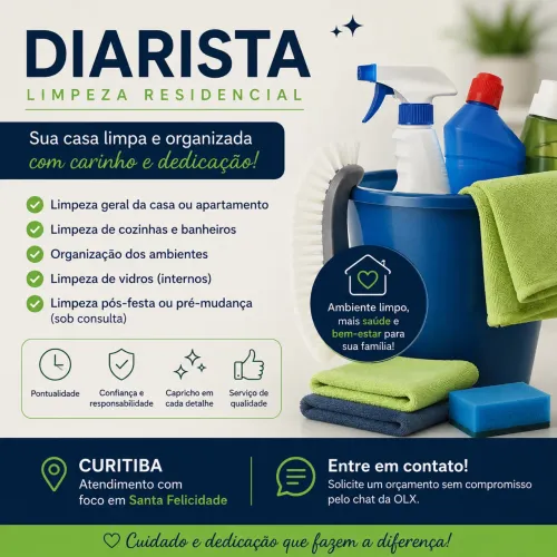 DIARISTA EM CURITIBA