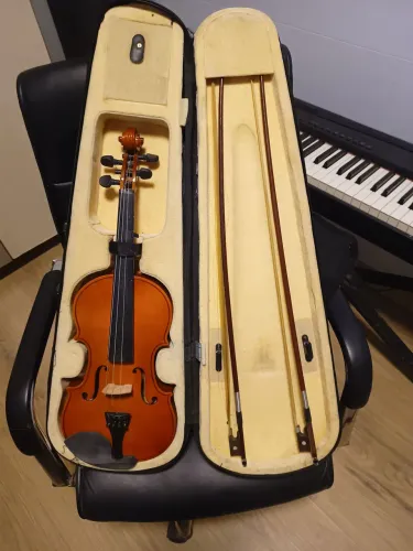 Violino Acústico 4/4 Completo com Estojo e Arco