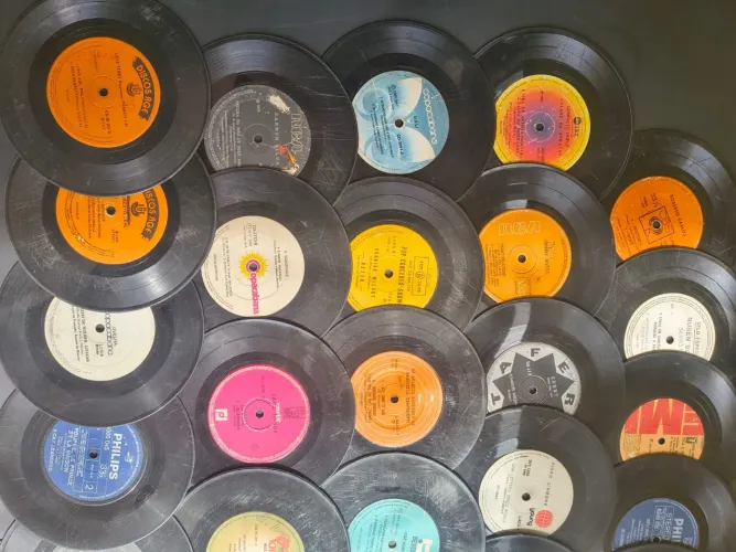 Lote de discos de vinil
