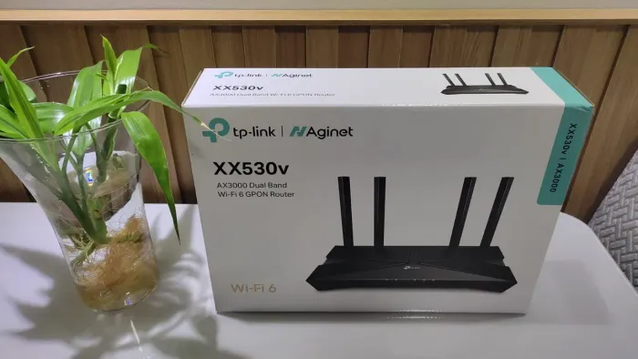 Roteador AX 3000 xx539v tp-link Aginet 4 antenas