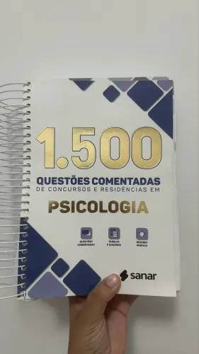 1500 questões de psicologia