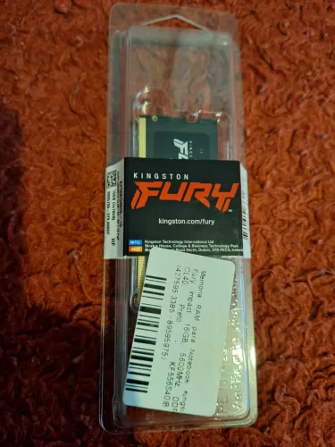 Memória notebook ddr5 2x16gb 5600mhz - lacradas