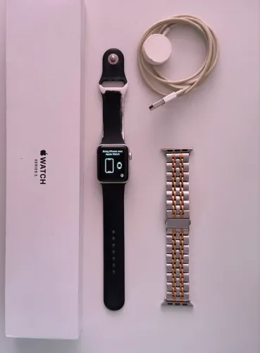 Apple Watch S3 ( com acessórios)