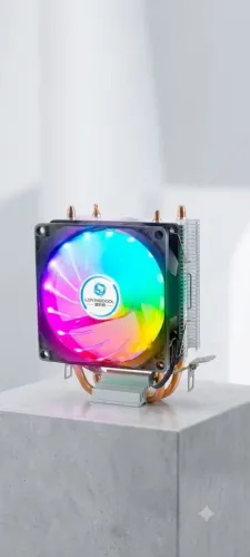 Cooler pra processador compatível com Intel e Amd