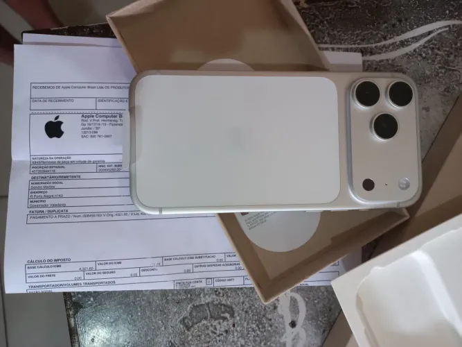 Iphone 17 pro Max selado , garantia de 1 ano