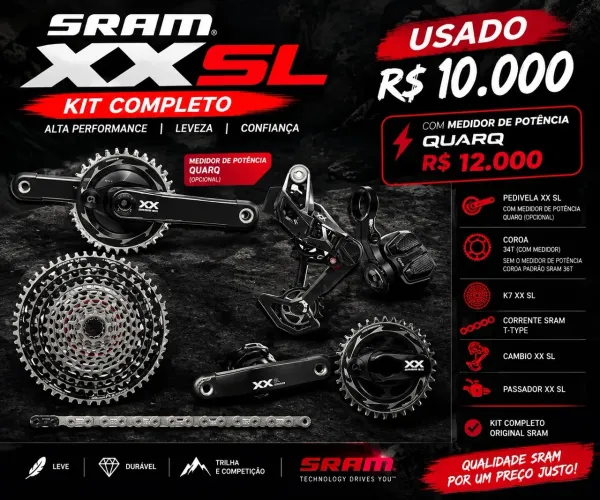 Kit Transmissão XxSL MTB