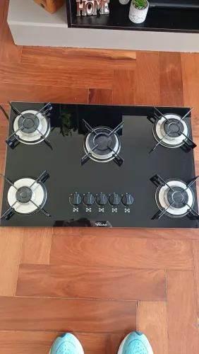 Fogão Cooktop Fischer 5 bocas