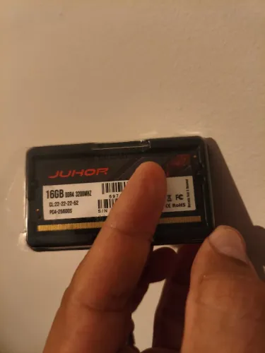 Memória DDR4 16GB (1x 16gb) 3200mhz notebook