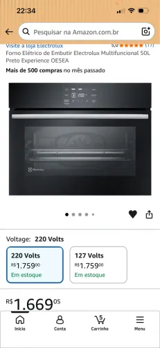 Forno de Embutir à gás .