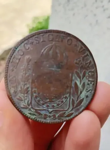 Moeda 40 Reis 1831 