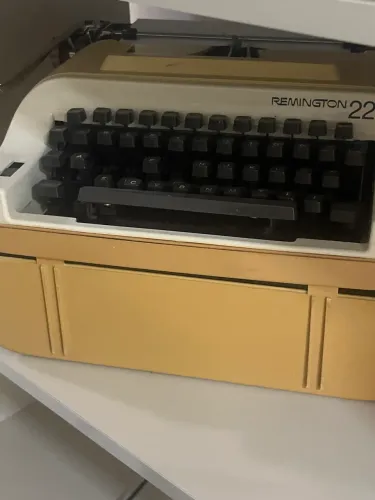 Máquina de datilografia