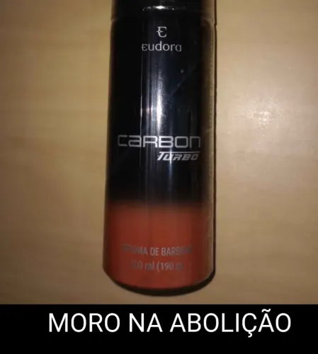 (ABOLIÇÃO OU TIJUCA) Creme barbear eudora carbon