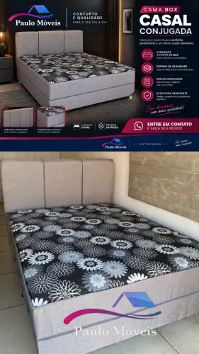 Cama box - Kit casal praticamente de graça