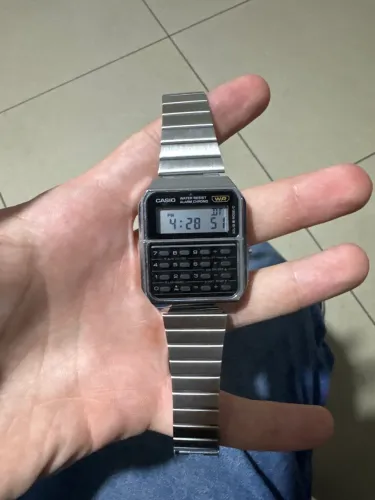 Relógio Cássio Calculadora 