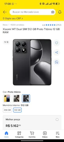 Xiaomi 14T completo 