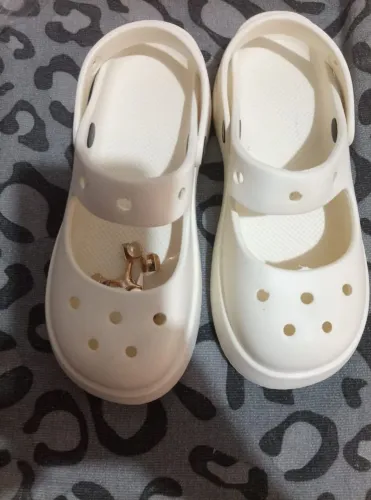 Crocs plataforma 36/37 usada 1 x