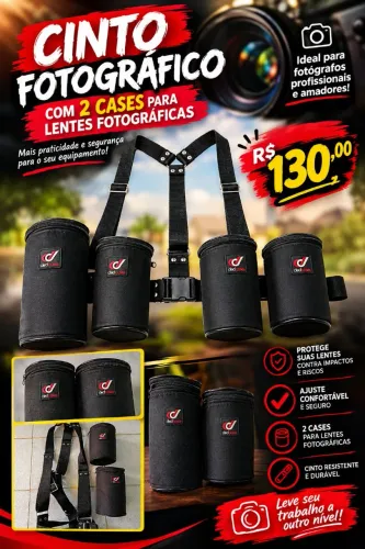 Cinto fotográfico
