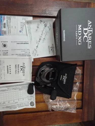 Shimano Antares Dc MD XG 2023<br>left hand <br>Fabricação japonesa <br>3800.00 reais