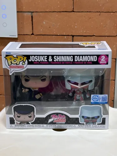 FUNKO POP 2 PACK JOSUKE E SHINING DIAMOND JOJO BIZARRE ADVENTURE