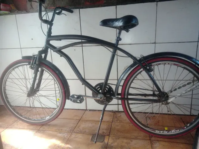 Bicicleta piti beike nova folha aero raiação inox banco novo paralamas