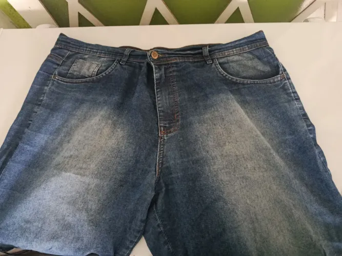 Bermuda jeans plus size n.50